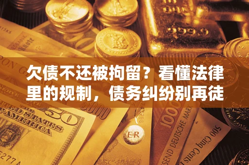 北京欠债不还被拘留？看懂法律里的规制，债务纠纷别再徒劳奔波